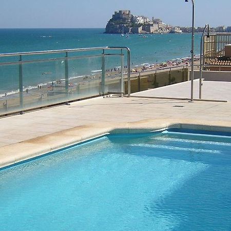 Apartamento con aire acondicionado en 1ª linea de playa edificio Molí de Vent Peñíscola Exterior foto